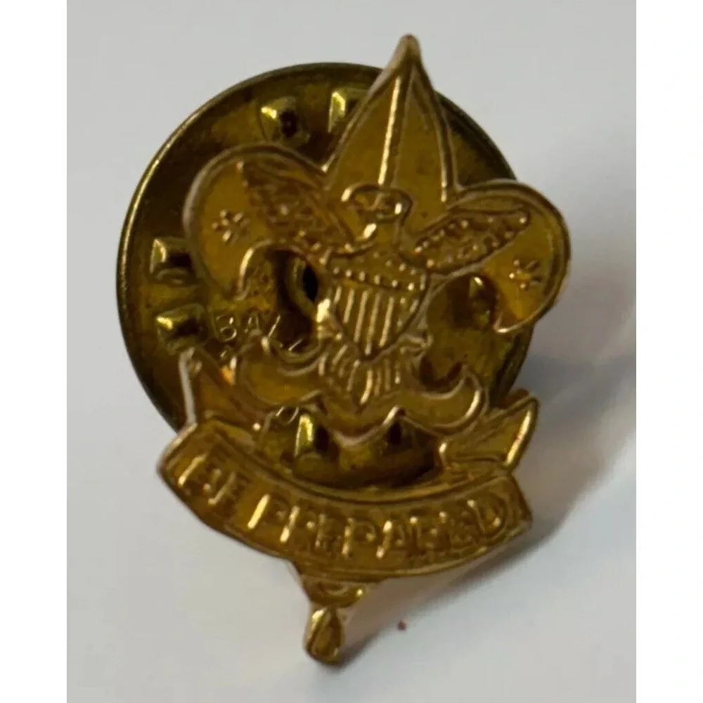 Vintage Boy Scouts Lapel Pin And Tie Tack